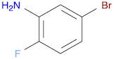Benzenamine, 5-bromo-2-fluoro-