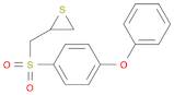 Thiirane, 2-[[(4-phenoxyphenyl)sulfonyl]methyl]-