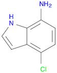1H-Indol-7-amine, 4-chloro-