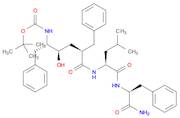 L-Phenylalaninamide, N-[(2R,4R,5S)-5-[[(1,1-dimethylethoxy)carbonyl]amino]-4-hydroxy-1-oxo-6-phenyl-2-(phenylmethyl)hexyl]-L-leucyl-