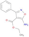 4-Isoxazolecarboxylic acid, 5-amino-3-phenyl-, ethyl ester