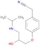 Benzeneacetonitrile, 4-[2-hydroxy-3-[(1-methylethyl)amino]propoxy]-