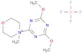 Morpholinium, 4-(4,6-dimethoxy-1,3,5-triazin-2-yl)-4-methyl-, tetrafluoroborate(1-) (1:1)