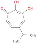 2,4,6-Cycloheptatrien-1-one, 2,3-dihydroxy-5-(1-methylethyl)-