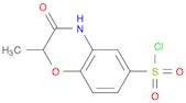 2H-1,4-Benzoxazine-6-sulfonyl chloride, 3,4-dihydro-2-methyl-3-oxo-