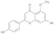 4H-1-Benzopyran-4-one, 7-hydroxy-2-(4-hydroxyphenyl)-5-methoxy-