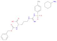 L-Ornithine, N5-[imino[[(4-methylphenyl)sulfonyl]amino]methyl]-N2-[(phenylmethoxy)carbonyl]-, compd. with cyclohexanamine (1:1)