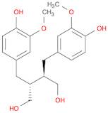 1,4-Butanediol, 2,3-bis[(4-hydroxy-3-methoxyphenyl)methyl]-, (2R,3R)-