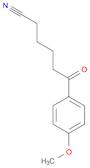 Benzenehexanenitrile, 4-methoxy-ε-oxo-