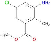 Benzoic acid, 3-aMino-5-chloro-2-Methyl-, Methyl ester