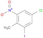 Benzene, 5-chloro-1-iodo-2-methyl-3-nitro-