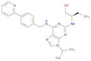 1-Butanol, 2-[[9-(1-methylethyl)-6-[[[4-(2-pyridinyl)phenyl]methyl]amino]-9H-purin-2-yl]amino]-, (2R)-