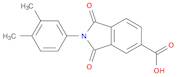 1H-Isoindole-5-carboxylic acid, 2-(3,4-dimethylphenyl)-2,3-dihydro-1,3-dioxo-