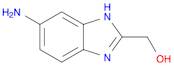 1H-Benzimidazole-2-methanol, 6-amino-