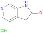 2H-Pyrrolo[2,3-c]pyridin-2-one, 1,3-dihydro-, hydrochloride (1:1)