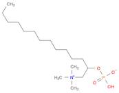 Ethanaminium, 2-[[(dodecyloxy)hydroxyphosphinyl]oxy]-N,N,N-trimethyl-, inner salt