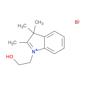 3H-Indolium, 1-(2-hydroxyethyl)-2,3,3-trimethyl-, bromide (1:1)