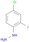 Hydrazine, (4-chloro-2-iodophenyl)-