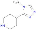 Piperidine, 4-(4-methyl-4H-1,2,4-triazol-3-yl)-