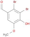 Benzaldehyde, 2,3-dibromo-4-hydroxy-5-methoxy-