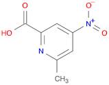 2-Pyridinecarboxylic acid, 6-methyl-4-nitro-