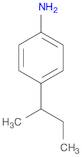 Benzenamine, 4-(1-methylpropyl)-