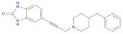 2H-Benzimidazol-2-one, 1,3-dihydro-5-[3-[4-(phenylmethyl)-1-piperidinyl]-1-propyn-1-yl]-
