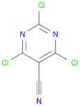 5-Pyrimidinecarbonitrile, 2,4,6-trichloro-
