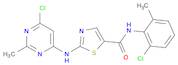 5-Thiazolecarboxamide, N-(2-chloro-6-methylphenyl)-2-[(6-chloro-2-methyl-4-pyrimidinyl)amino]-