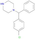 Piperazine, 1-[(4-chlorophenyl)phenylmethyl]-