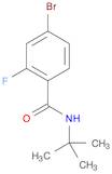 Benzamide, 4-bromo-N-(1,1-dimethylethyl)-2-fluoro-