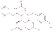 β-D-Glucopyranoside, 4-methoxyphenyl 3-O-(phenylmethyl)-, 2,4,6-triacetate