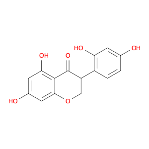 4H-1-Benzopyran-4-one, 3-(2,4-dihydroxyphenyl)-2,3-dihydro-5,7-dihydroxy-