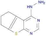 5H-Cyclopenta[4,5]thieno[2,3-d]pyrimidine, 4-hydrazinyl-6,7-dihydro-