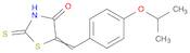 4-Thiazolidinone, 5-[[4-(1-methylethoxy)phenyl]methylene]-2-thioxo-