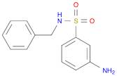 Benzenesulfonamide, 3-amino-N-(phenylmethyl)-