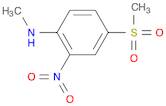 Benzenamine, N-methyl-4-(methylsulfonyl)-2-nitro-
