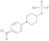 4-Piperidinol, 1-(4-nitrophenyl)-, 4-methanesulfonate