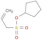 2-Propene-1-sulfonic acid, cyclopentyl ester