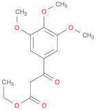Benzenepropanoic acid, 3,4,5-trimethoxy-β-oxo-, ethyl ester