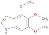 1H-Indole, 4,5,6-trimethoxy-