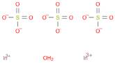 Sulfuric acid, indium(3+) salt (3:1), monohydrate (9CI)