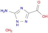1H-1,2,4-Triazole-3-carboxylic acid, 5-amino-, hydrate (1:1)