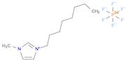1H-Imidazolium, 1-methyl-3-octyl-, hexafluorophosphate(1-) (1:1)