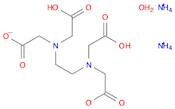 Glycine, N,N'-1,2-ethanediylbis[N-(carboxymethyl)-, diammonium salt, monohydrate (9CI)