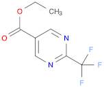 5-Pyrimidinecarboxylic acid, 2-(trifluoromethyl)-, ethyl ester