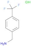 Benzenemethanamine, 4-(trifluoromethyl)-, hydrochloride (1:1)
