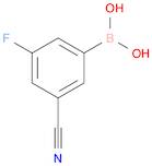 Boronic acid, B-(3-cyano-5-fluorophenyl)-