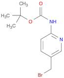 Carbamic acid, N-[5-(bromomethyl)-2-pyridinyl]-, 1,1-dimethylethyl ester
