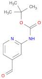 Carbamic acid, N-(4-formyl-2-pyridinyl)-, 1,1-dimethylethyl ester